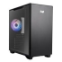 Inwin A5 Mid-Tower Case - NO PSU, Black  USB3.2(3), Expansion Slots(7), HD Audio, 120mm Fan, SECC, Tempered Glass, Aluminium, PC-ABS, -ATX, ATX, Micro-ATX, Mini-ITX
